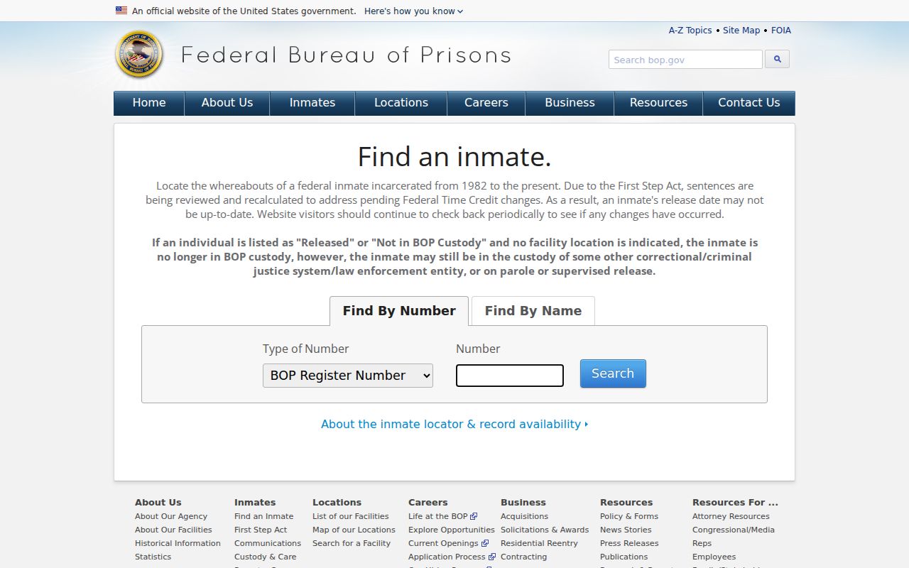 Medford residents directory federal inmate locator search fields