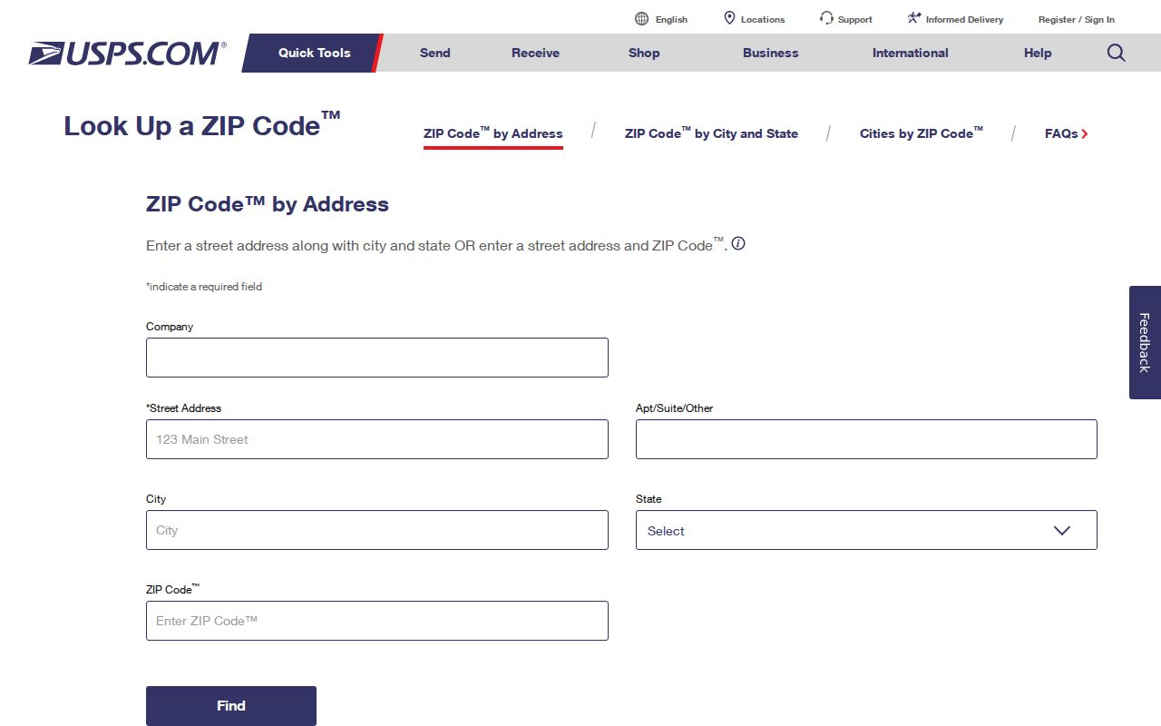 Medford ZIP code directory official USPS address lookup